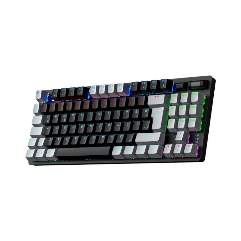 Gamepower Eva 3 60M Mekanik Blue Switch Gaming Klavye Türkçe Q 88 Tuş