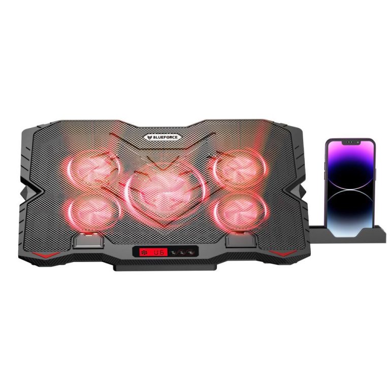 Blueforce Sx-25 Faster Siyah 5 Fanlı Notebook Soğutucu Stand