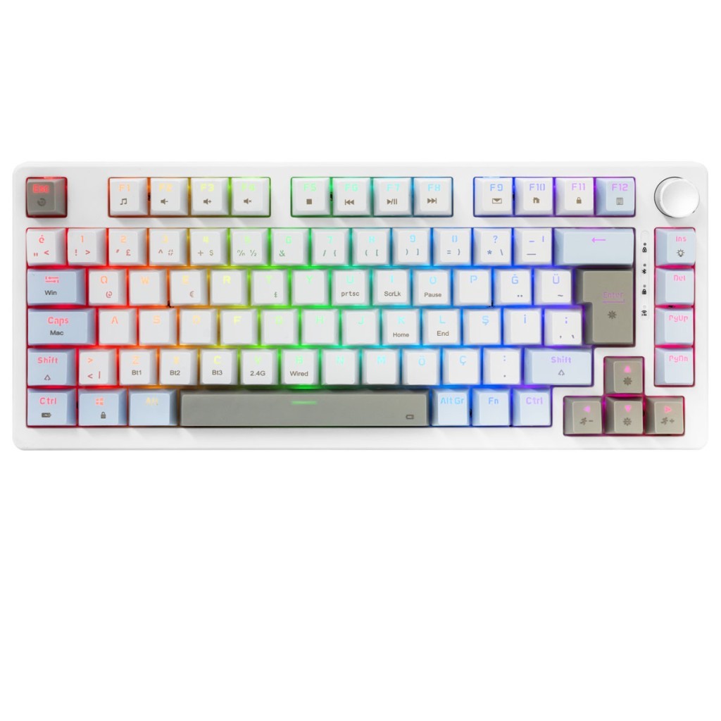 Gravion Nexor RGB Mekanik Klavye 3 Modlu Gaming Klavyesi